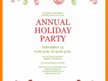 48 Blank Holiday Party Invitation Template Word Maker with Holiday Party Invitation Template Word