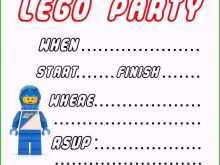 48 Create Lego Birthday Party Invitation Template Now with Lego Birthday Party Invitation Template