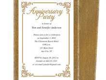 48 Creating Anniversary Party Invitation Template Templates with Anniversary Party Invitation Template