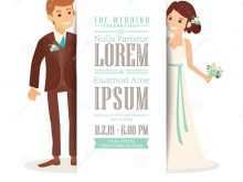48 Customize Wedding Invitation Template Bride And Groom in Photoshop with Wedding Invitation Template Bride And Groom