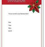 Xmas Party Invitation Template