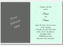 48 Format Wedding Invitation Template Creator PSD File by Wedding Invitation Template Creator