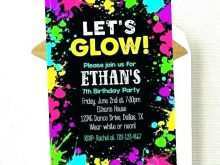 48 Free Printable Neon Party Invitation Template in Word by Neon Party Invitation Template