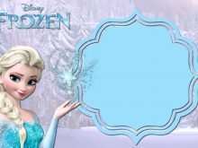 48 Online Frozen Invitation Blank Template With Stunning Design by Frozen Invitation Blank Template