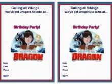 48 Report How To Train Your Dragon Birthday Invitation Template in Photoshop for How To Train Your Dragon Birthday Invitation Template