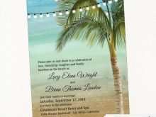 Destination Wedding Invitation Template