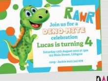 49 Creative Dinosaur Party Invitation Template Free For Free for Dinosaur Party Invitation Template Free