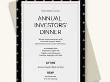 49 Free Printable Business Dinner Invitation Example Templates by Business Dinner Invitation Example