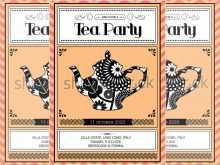 49 Free Printable Vintage Tea Party Invitation Template Formating with Vintage Tea Party Invitation Template