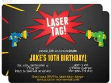 49 How To Create Birthday Invitation Template Laser Tag For Free with Birthday Invitation Template Laser Tag