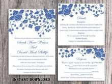50 Blank Wedding Invitation Layout Navy Blue Formating with Wedding Invitation Layout Navy Blue