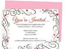 Birthday Invitation Template Publisher