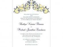 50 Create Wedding Invitation Template Victorian Now by Wedding Invitation Template Victorian