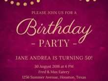 50 Creating Elegant Party Invitation Template For Free with Elegant Party Invitation Template
