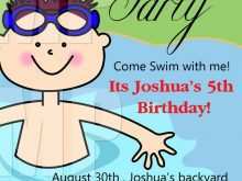 50 Creating Swimming Party Invitation Template Download with Swimming Party Invitation Template