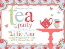 50 Customize Our Free Tea Party Invitation Template for Ms Word with Tea Party Invitation Template