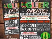 50 Customize Ugly Holiday Sweater Party Invitation Template Free Layouts for Ugly Holiday Sweater Party Invitation Template Free
