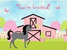 50 Format Horse Birthday Invitation Template Maker by Horse Birthday Invitation Template