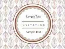 50 Printable Invitation Card Border Samples for Ms Word with Invitation Card Border Samples