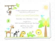 50 Standard Zoo Birthday Party Invitation Template Formating by Zoo Birthday Party Invitation Template