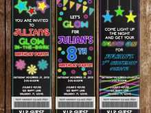 50 Visiting Glow In The Dark Party Invitation Template Free Formating by Glow In The Dark Party Invitation Template Free