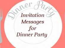51 Adding Dinner Party Invitation Text Message Formating with Dinner Party Invitation Text Message