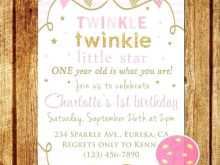 51 Adding Twinkle Twinkle Little Star Birthday Invitation Template Free Photo by Twinkle Twinkle Little Star Birthday Invitation Template Free