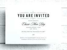 Formal Invitation Template For Conference