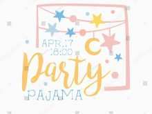 51 Format Pajama Party Invitation Template Now for Pajama Party Invitation Template