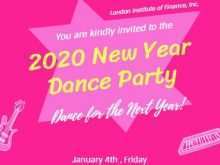 51 Free Printable Dance Party Invitation Template in Word with Dance Party Invitation Template