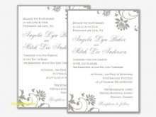 Microsoft Word Wedding Invitation Template