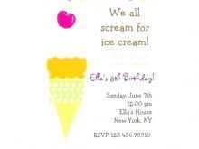 51 Online Ice Cream Party Invitation Template Free for Ms Word with Ice Cream Party Invitation Template Free