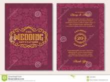 51 The Best Wedding Invitation Templates Red And Gold Layouts by Wedding Invitation Templates Red And Gold