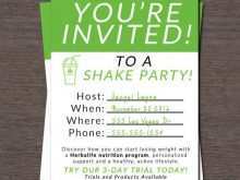 52 Blank Herbalife Shake Party Invitation Template PSD File by Herbalife Shake Party Invitation Template