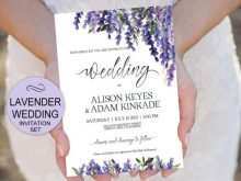 52 Creating Wedding Invitation Templates Lilac Formating with Wedding Invitation Templates Lilac