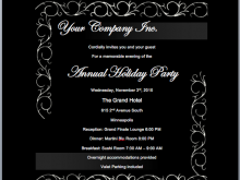 52 Customize Corporate Party Invitation Template Formating by Corporate Party Invitation Template