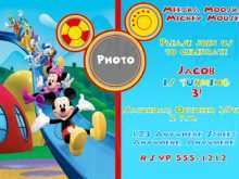 52 Online Mickey Mouse Clubhouse Blank Invitation Template Free Download For Free with Mickey Mouse Clubhouse Blank Invitation Template Free Download