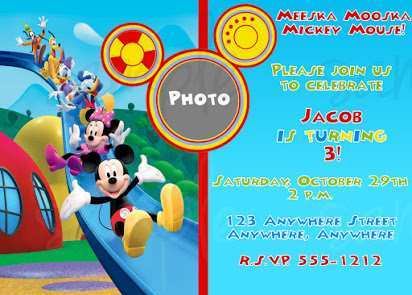 52 Online Mickey Mouse Clubhouse Blank Invitation Template Free Download For Free with Mickey Mouse Clubhouse Blank Invitation Template Free Download