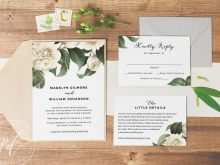 52 Printable Botanical Wedding Invitation Template in Photoshop for Botanical Wedding Invitation Template