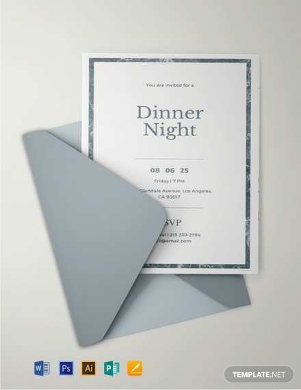 52 Visiting Business Dinner Invitation Template Download for Ms Word with Business Dinner Invitation Template Download