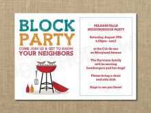 53 Customize Block Party Invitation Template Templates for Block Party Invitation Template