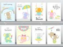 Birthday Invitation Template Animals