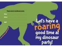 53 Format Dinosaur Birthday Invitation Template PSD File by Dinosaur Birthday Invitation Template
