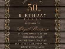 53 Free Printable Rustic Birthday Invitation Template in Photoshop by Rustic Birthday Invitation Template
