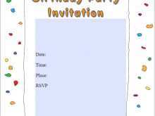 53 Online Birthday Invitation Template Simple Formating for Birthday Invitation Template Simple