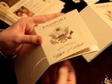 53 Printable Diy Passport Wedding Invitation Template Maker with Diy Passport Wedding Invitation Template