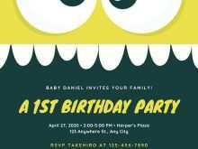 Virtual Birthday Invitation Template