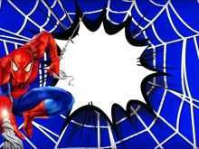 53 The Best Birthday Invitation Template Spiderman Maker for Birthday Invitation Template Spiderman