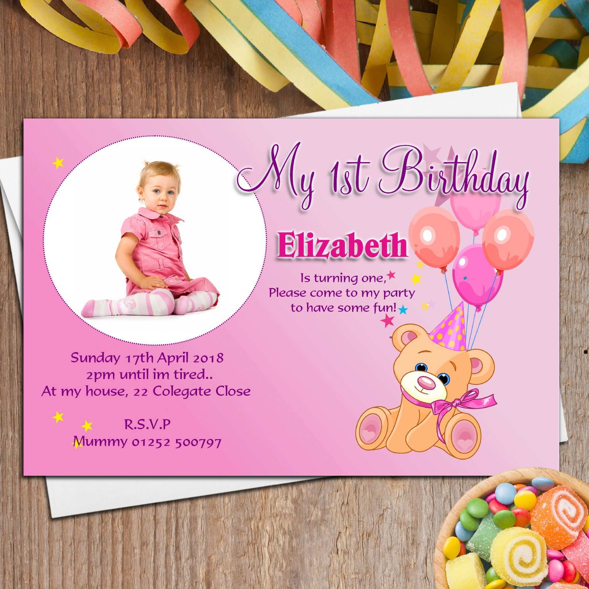 54 Create Birthday Invitation Template Whatsapp For Ms Word By Birthday 