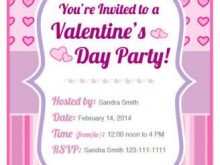 54 Format Valentine Party Invitation Template Templates with Valentine Party Invitation Template